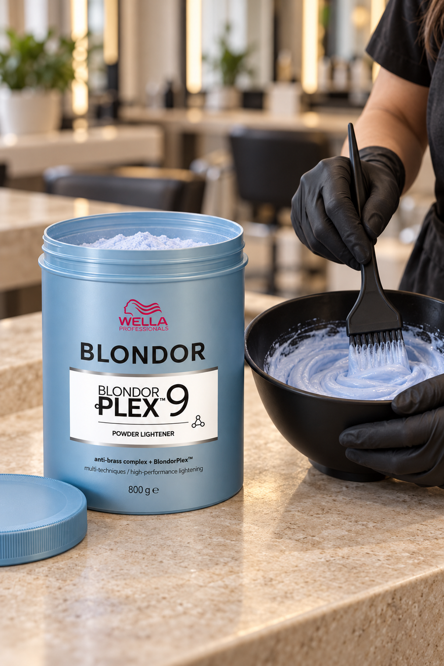 BlondorPlex 9 Blondierpulver 800 g, Dose