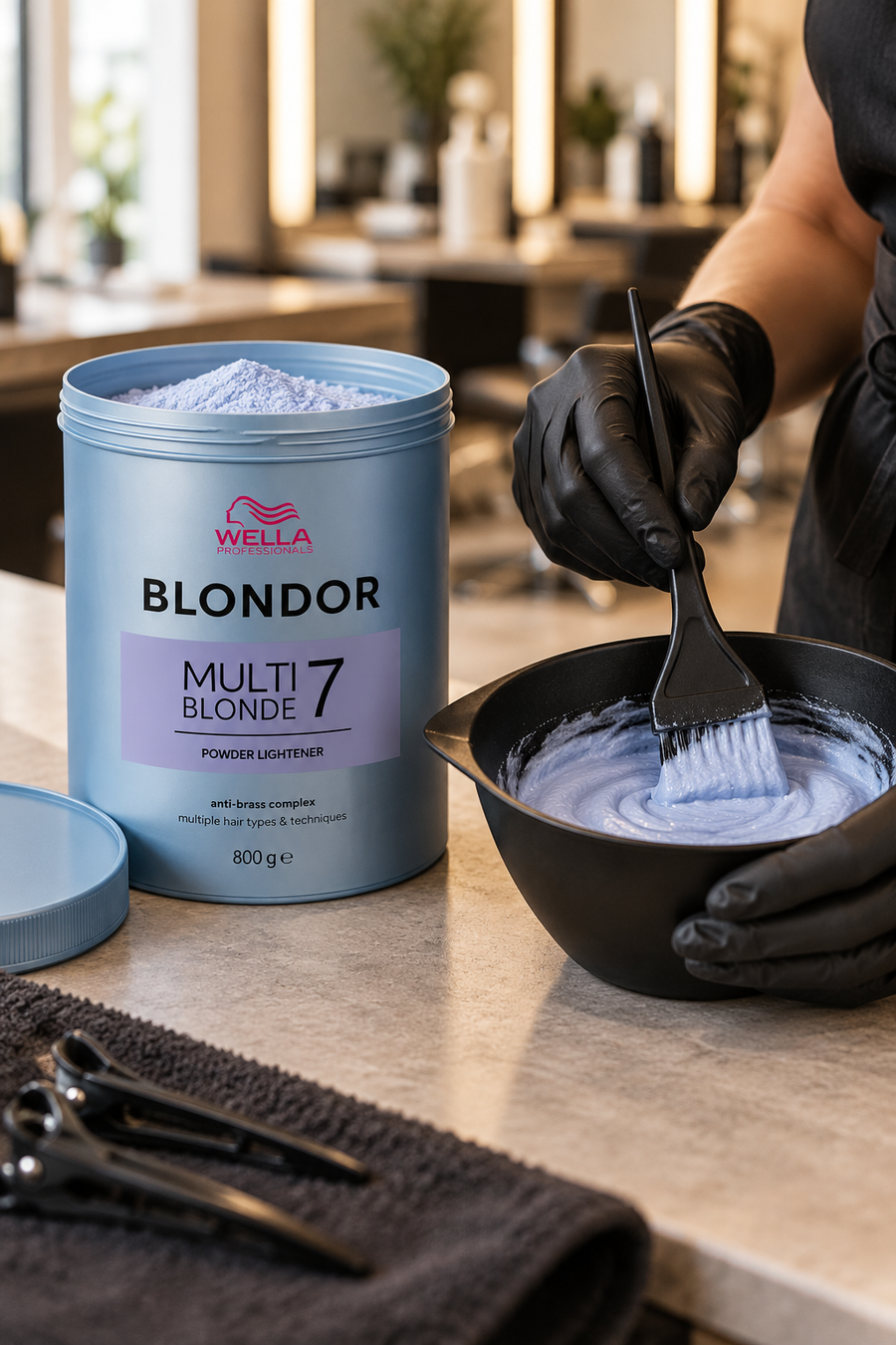 Blondor Multi Blonde 7 Blondierpulver 800 g, Dose
