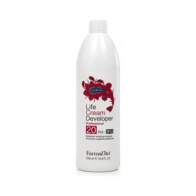 FarmaVita Life Cream Developer 6 % (20 Vol) – Oxidising Cream 1000 ml