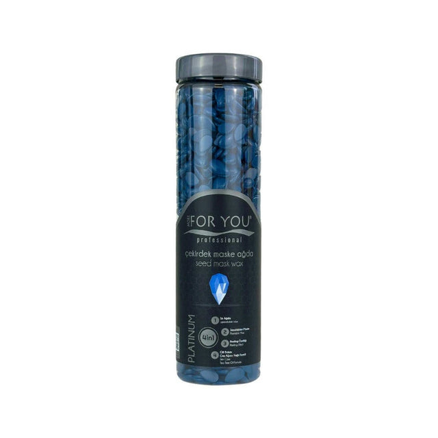 Hard Wax Beads 4in1 Platinum 400 g