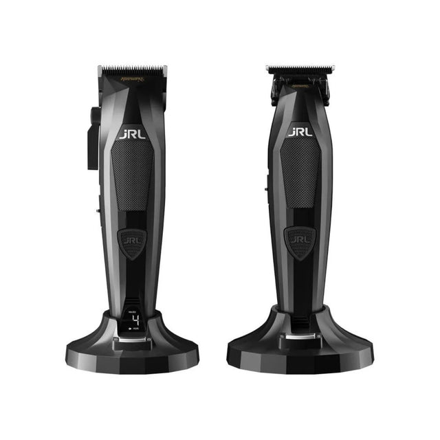 JRL Diamante 2025 Clipper & Trimmer Combo Kit – Schwarz