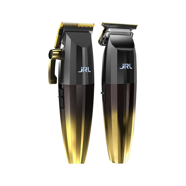 JRL Fresh Fade 2020C + 2020T Clipper & Trimmer Set – Gold Edition