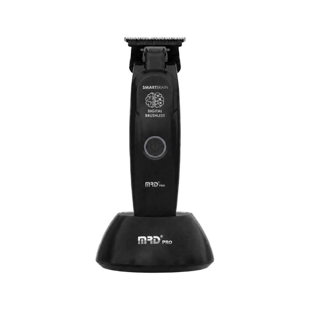 MRD Pro Smart Brain GMT-3969ST Konturentrimmer, Schwarz– BLDC-Motor, Zero-Gap-Klinge, 150 Min. Akku