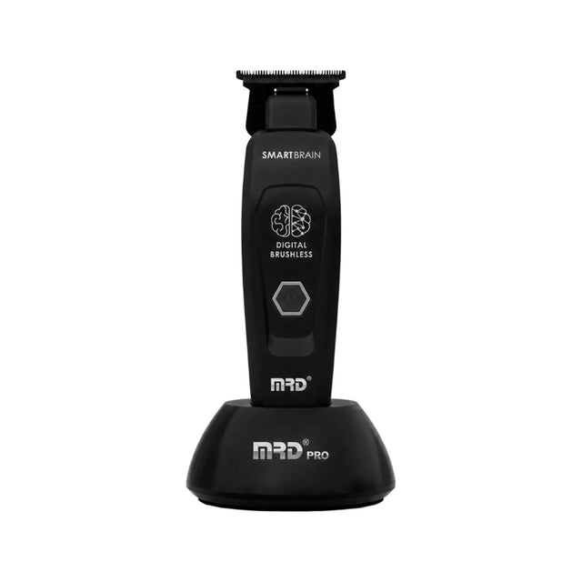 MRD Pro Smart Brain GMT-90-4 Konturentrimmer, Schwarz – Brushless-Motor, Zero-Gap-Klinge, 3 Std. Akku
