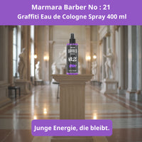 Barber Marmara No. 21 Graffiti Eau de Cologne Spray 400 ml
