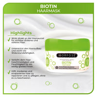 Morfose Haarmaske Biotin 500 ml 3