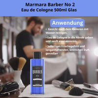 Barber Marmara No. 2 Eau de Cologne 500 ml