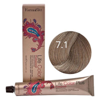 FarmaVita Life Color Plus 7.1 Mittelblond Asch – Haarfarbe 100 ml 2