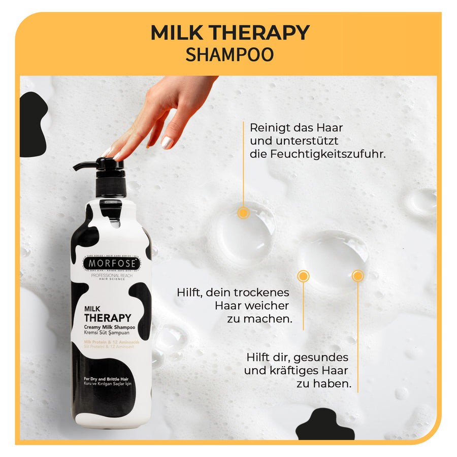 Morfose Milk Therapy Creamy Shampoo 1000 ml