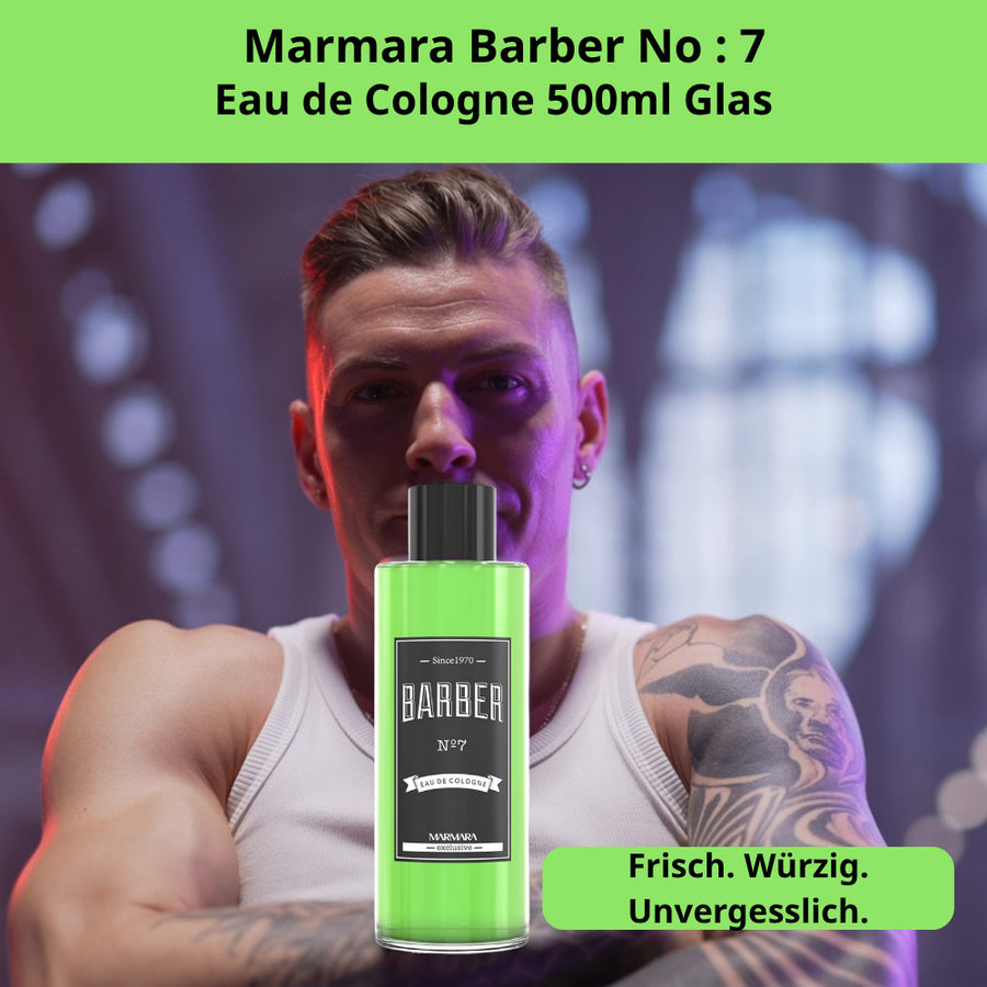 Barber Marmara No. 7 Eau de Cologne 500 ml