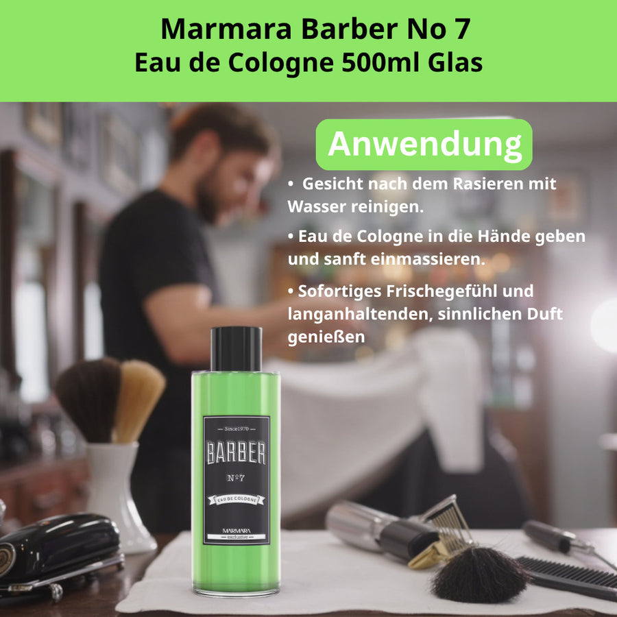 Barber Marmara No. 7 Eau de Cologne 500 ml