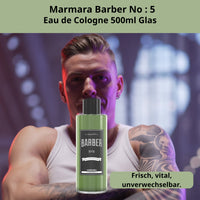 Barber Marmara No. 5 Eau de Cologne 500 ml
