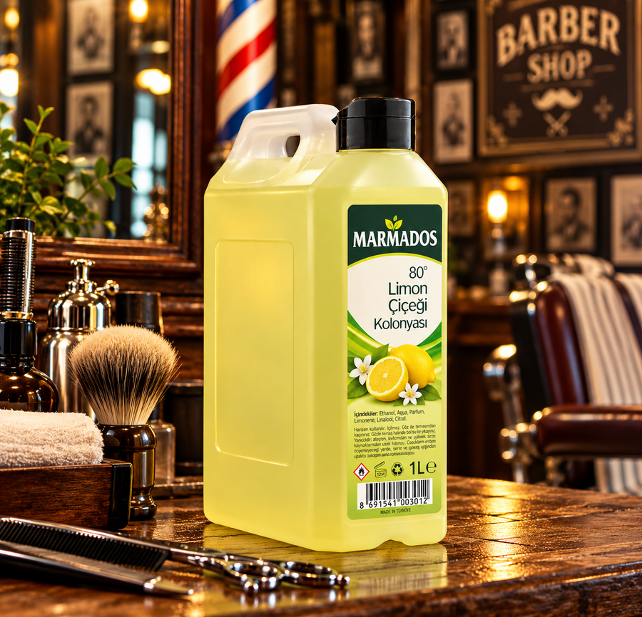 Marmados Zitronenblüten Kolonya 1 Liter 80 Grad