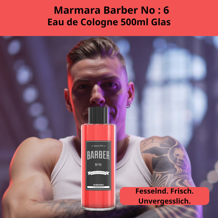 Barber Marmara No. 6 Eau de Cologne 500 ml